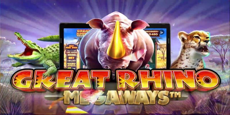 Great Rhino Megaways - Game nổ hũ số 1 đáng chơi tại Mana88